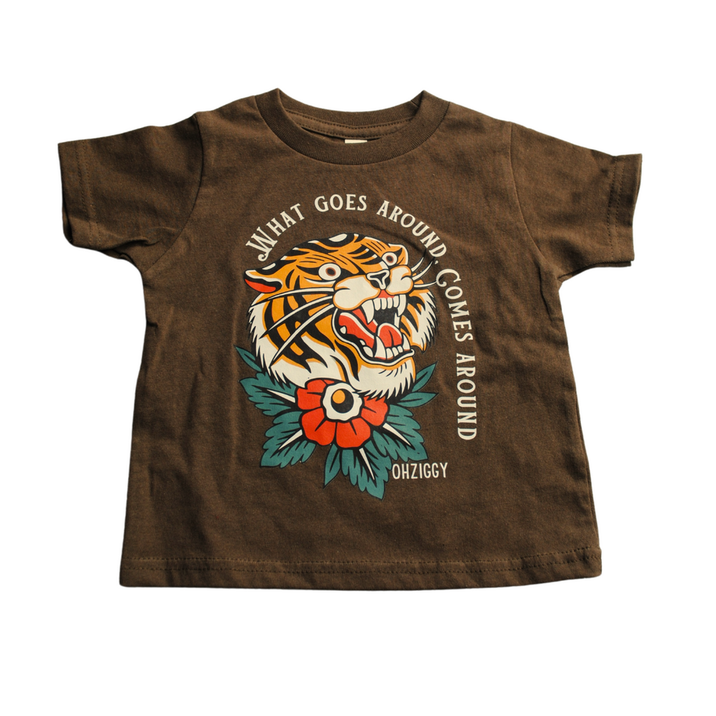 'What goes around' tee