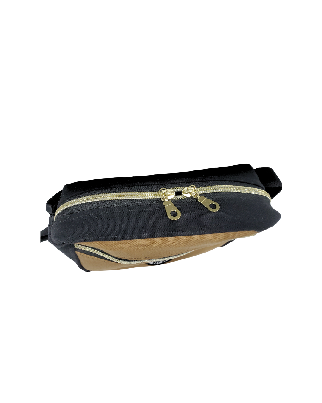 Black and Tan Canvas Side Kick