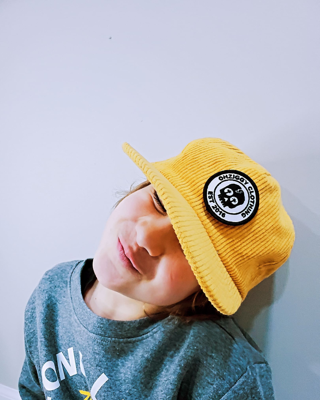 Mustard Corduroy Hat