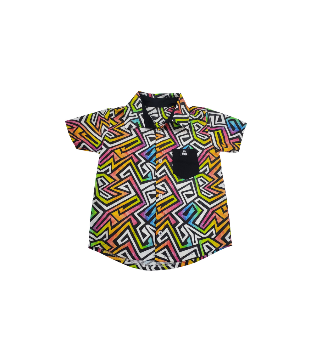 Color Riot Button up