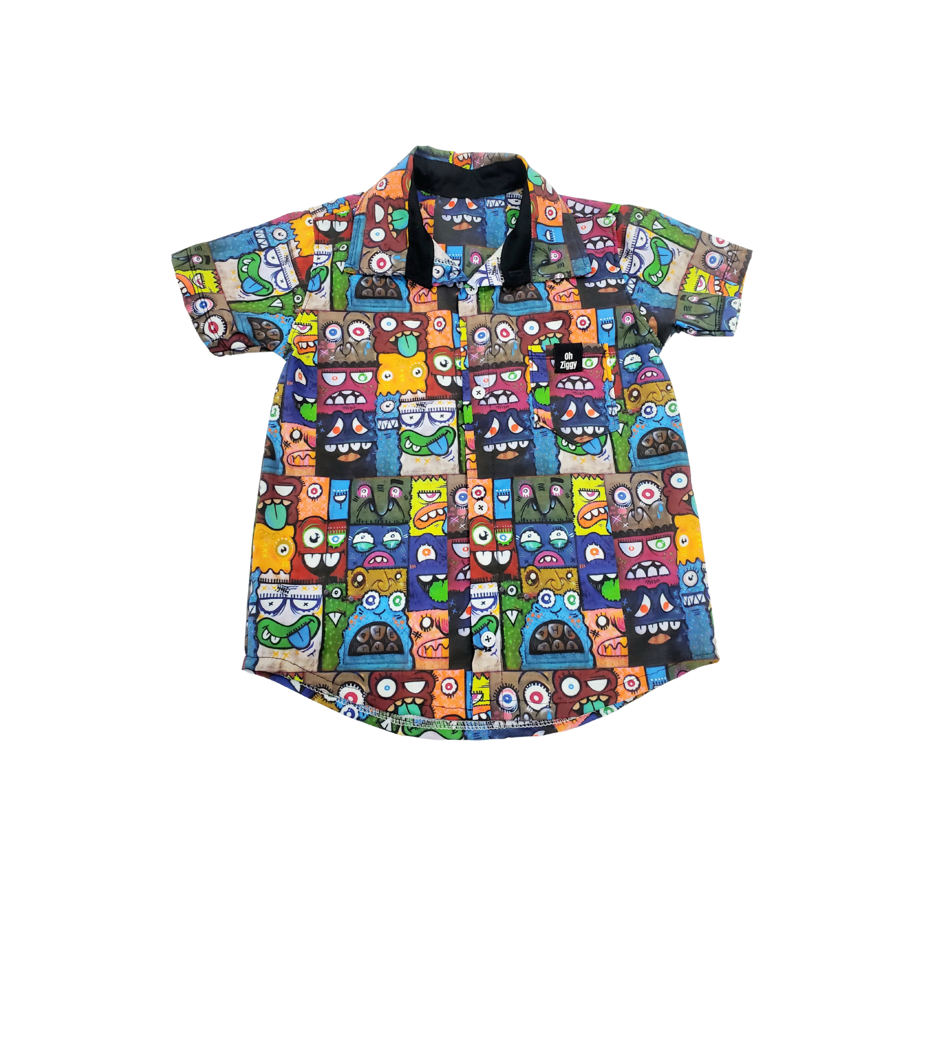 Monster Club Button Up