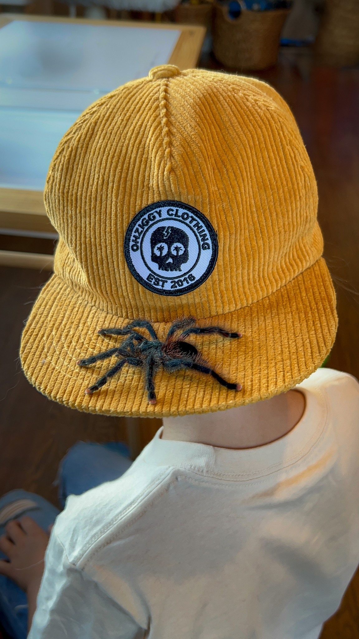 Mustard Corduroy Hat