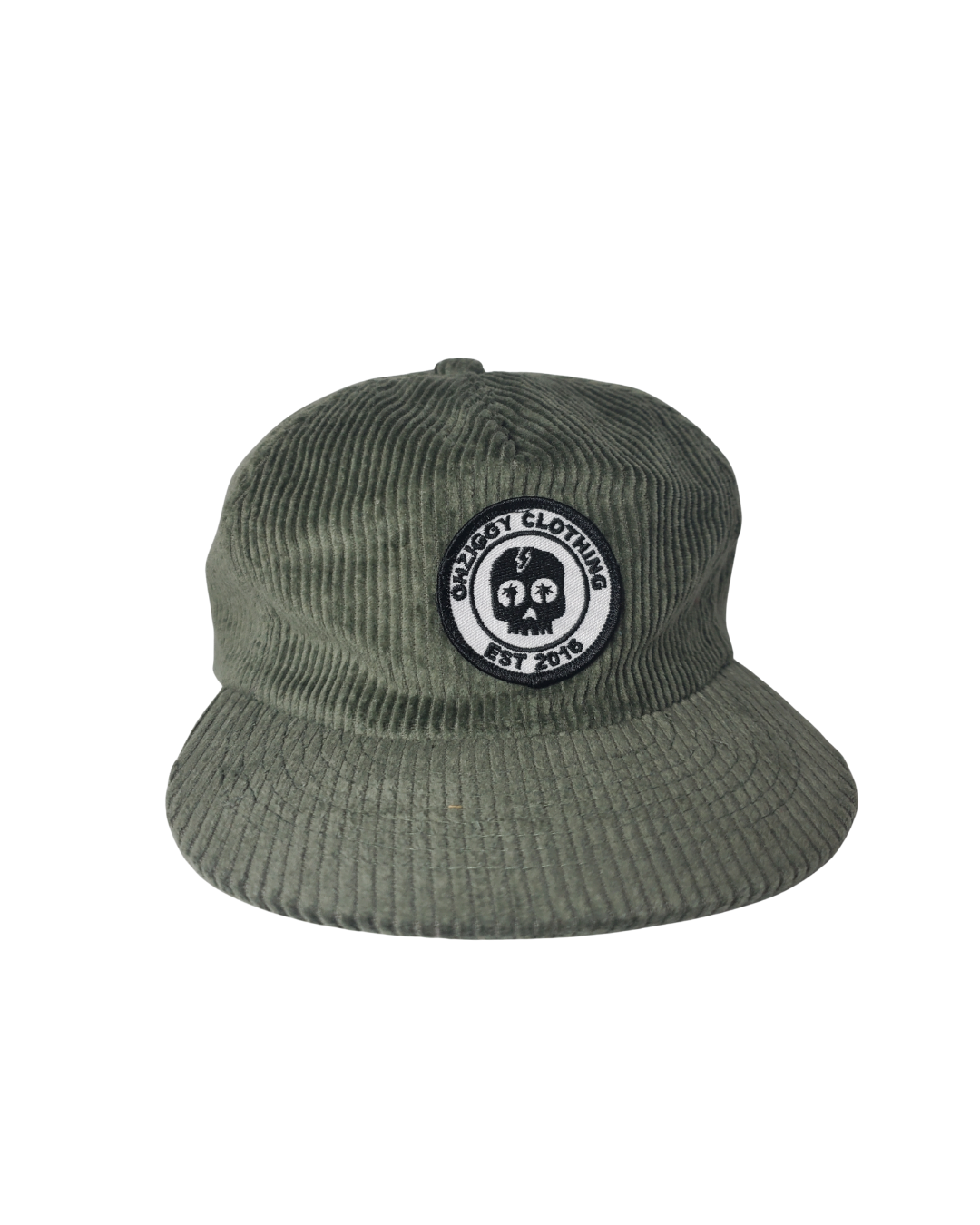 Green Corduroy Hat